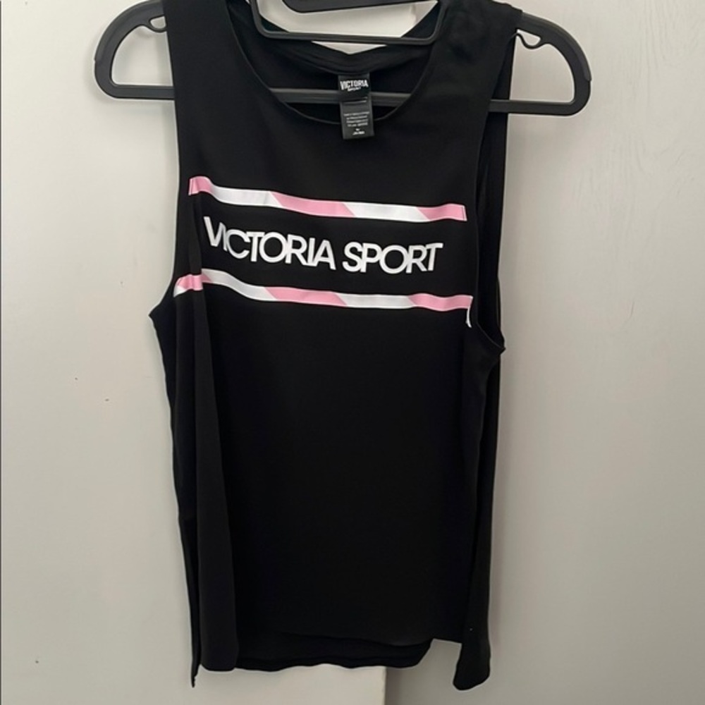 Black and Pink Women's Tank Top